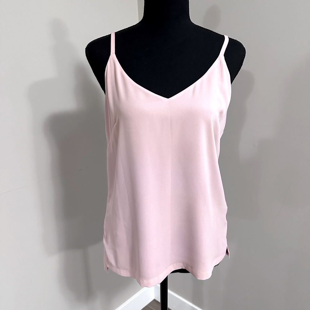 WHBM Reversible Camisoles. Solid Colours of Light and Dark Pink - Sz XS